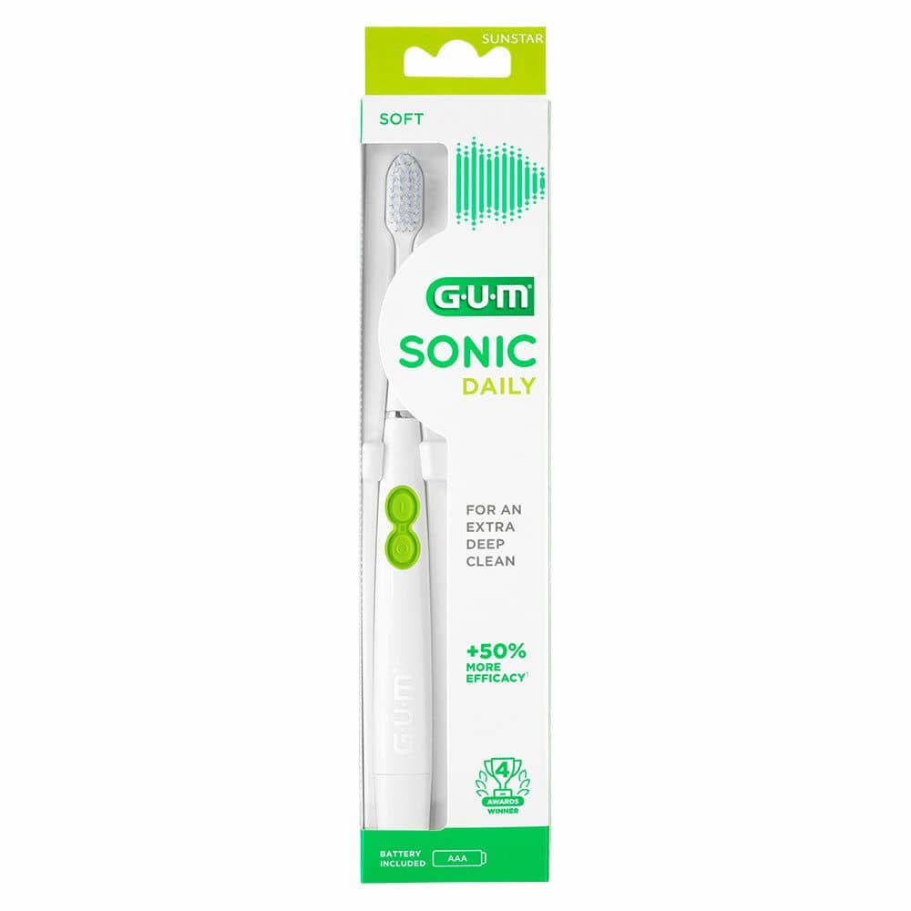 GUM ActiVital Sonic elektriline hambahari - valge