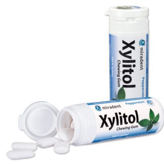 Miradent Xylitol närimiskumm piparmündimaitseline 30tk