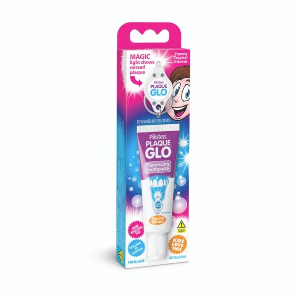 Piksters Plaque GLO katukontrolli hambapasta 25g