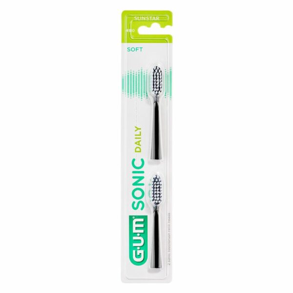 GUM ActiVital Sonic vahetatav otsikud (must)