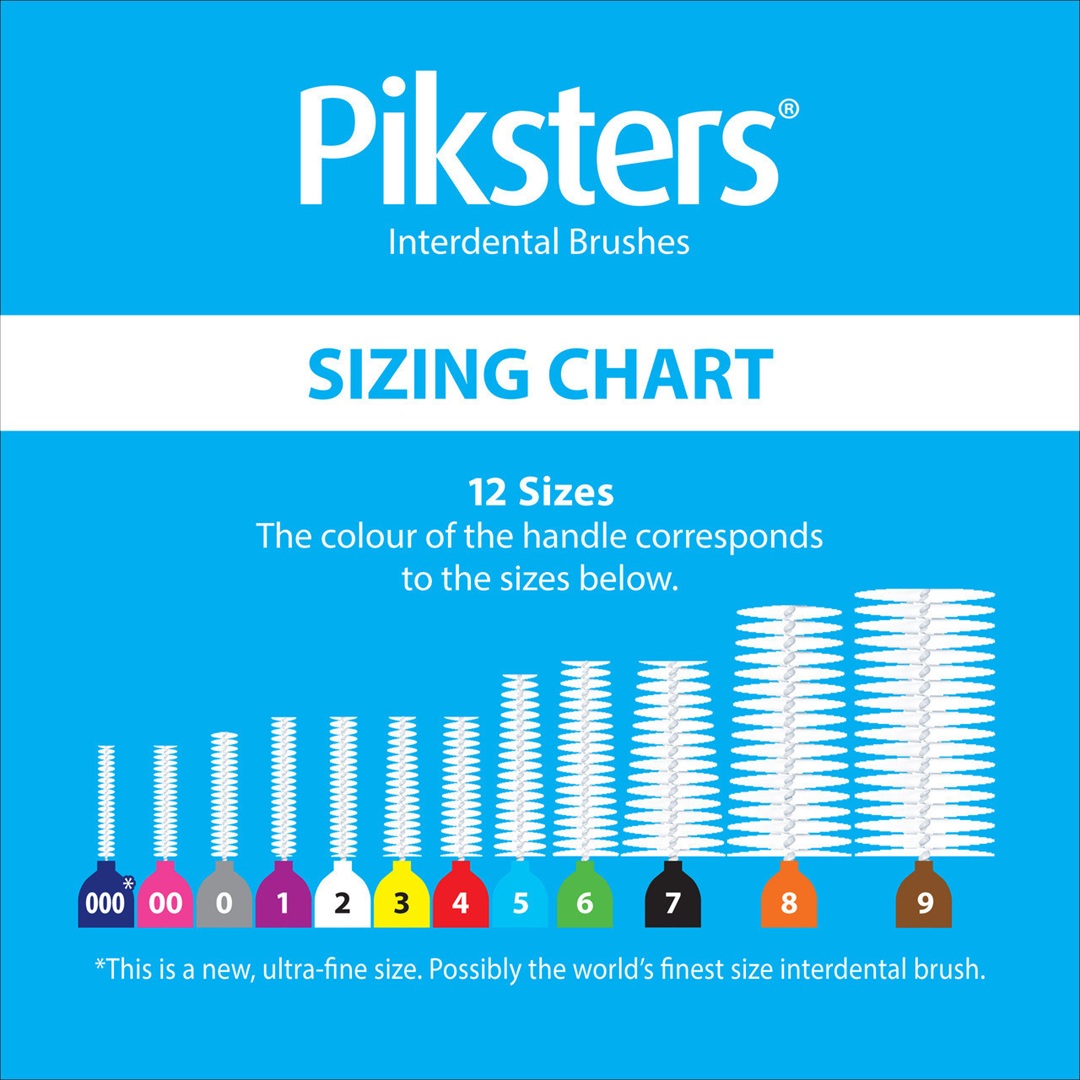 Piksters hambavaheharjad 9 tk (segupakk)