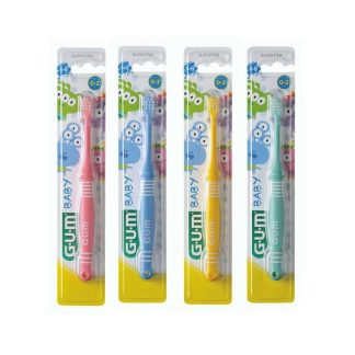 gum baby toothbrush 0 2 y