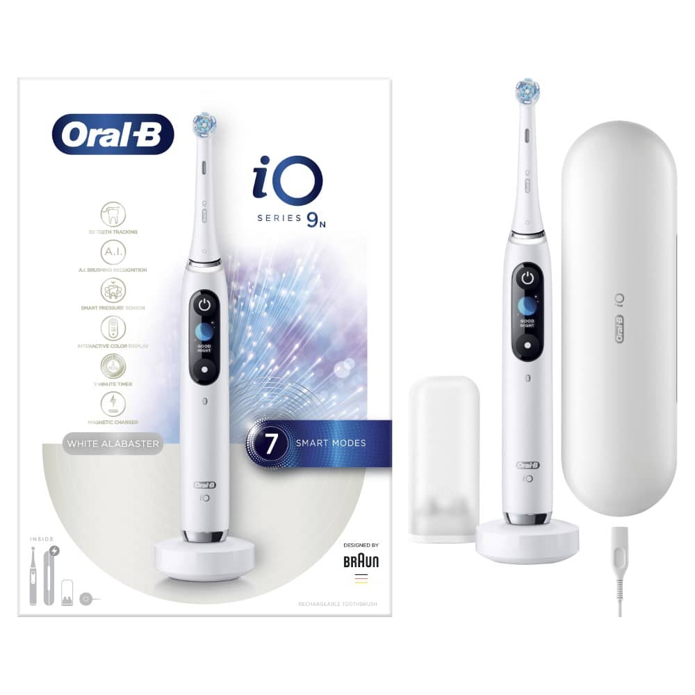 Oral-B iO 9 elektriline hambahari White Alabaster