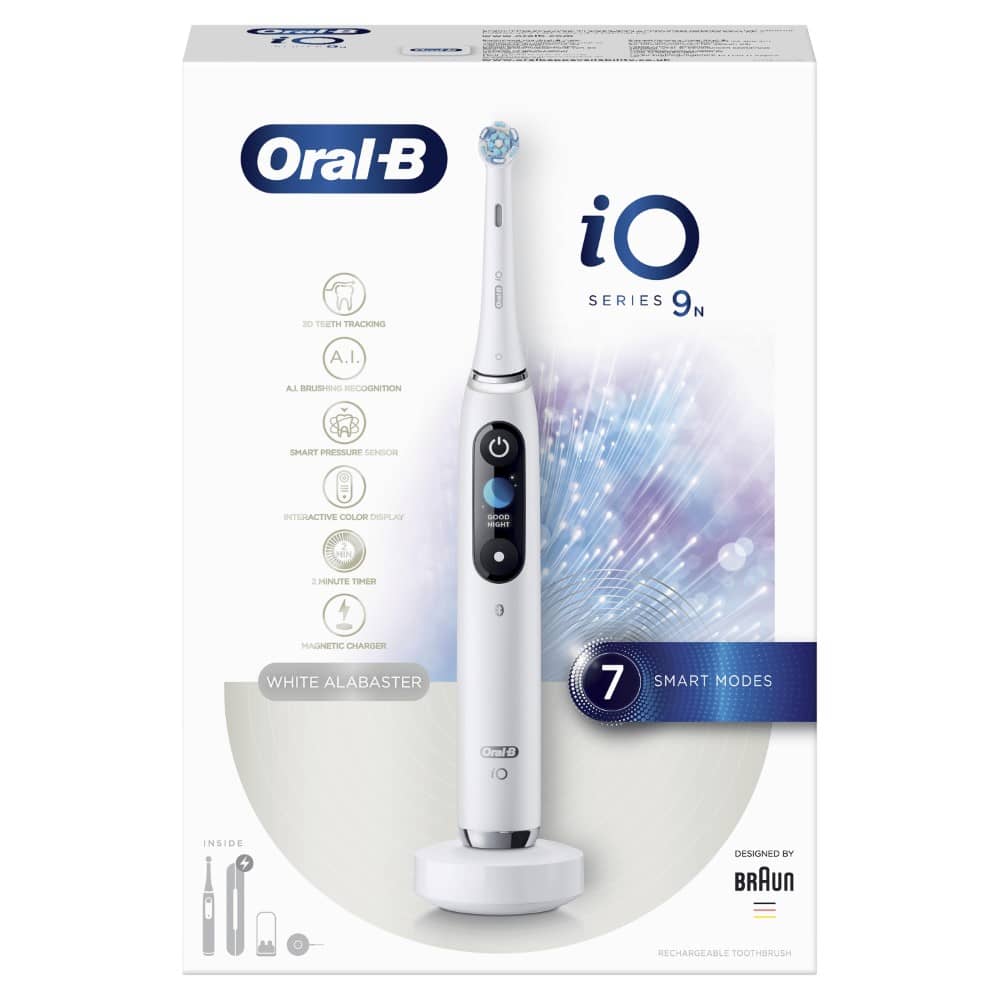 Oral-B iO 9 elektriline hambahari White Alabaster