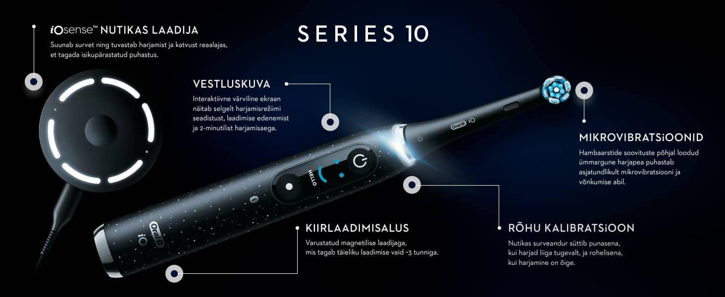 Oral-B iO 10 elektriline hambahari