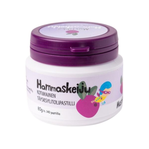 Hammaskeiju mustikas 80g