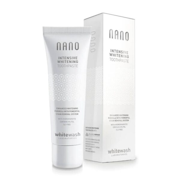 Whitewash nano intensive whitening toothpaste