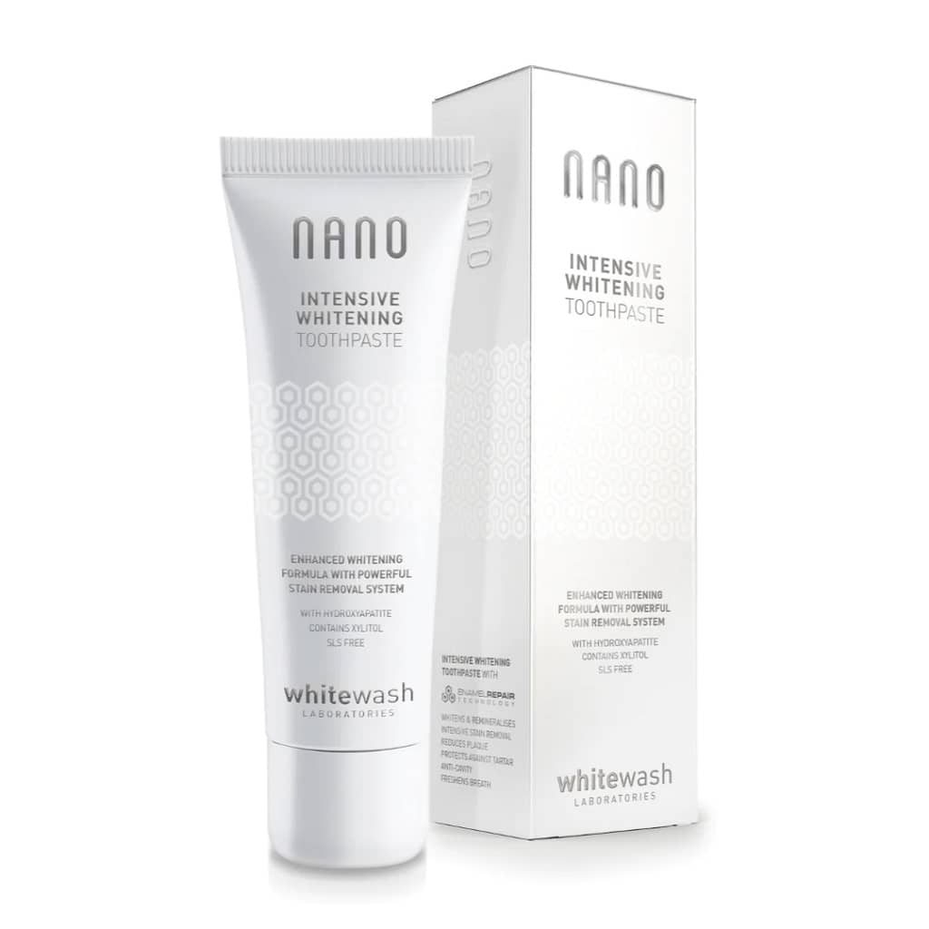 Whitewash nano intensive whitening toothpaste