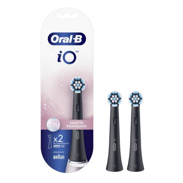 Oral-B iO SB-4 Gentle Care varuharjapead 2tk (mustad)