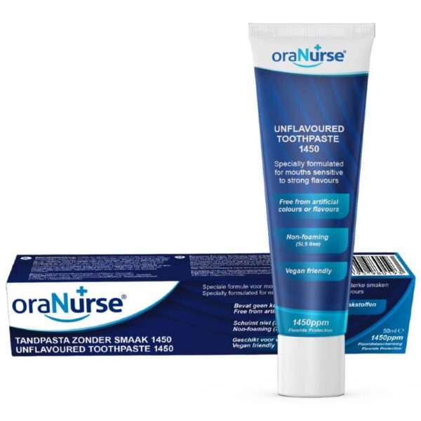 oraNurse maitseta hambapasta fluoriidiga 1450ppm