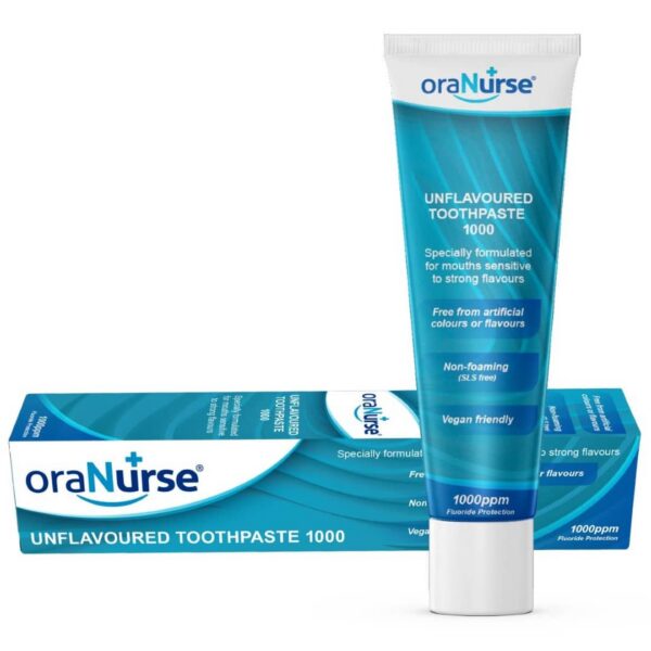 oraNurse maitseta hambapasta fluoriidiga 1000 ppm