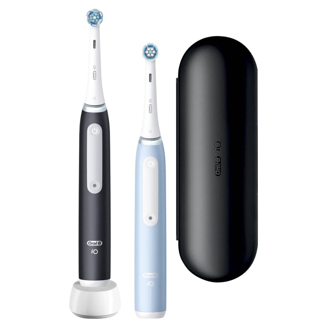 Oral-B iO3 elektriline hambahari Matt Black/Ice Blue Duo