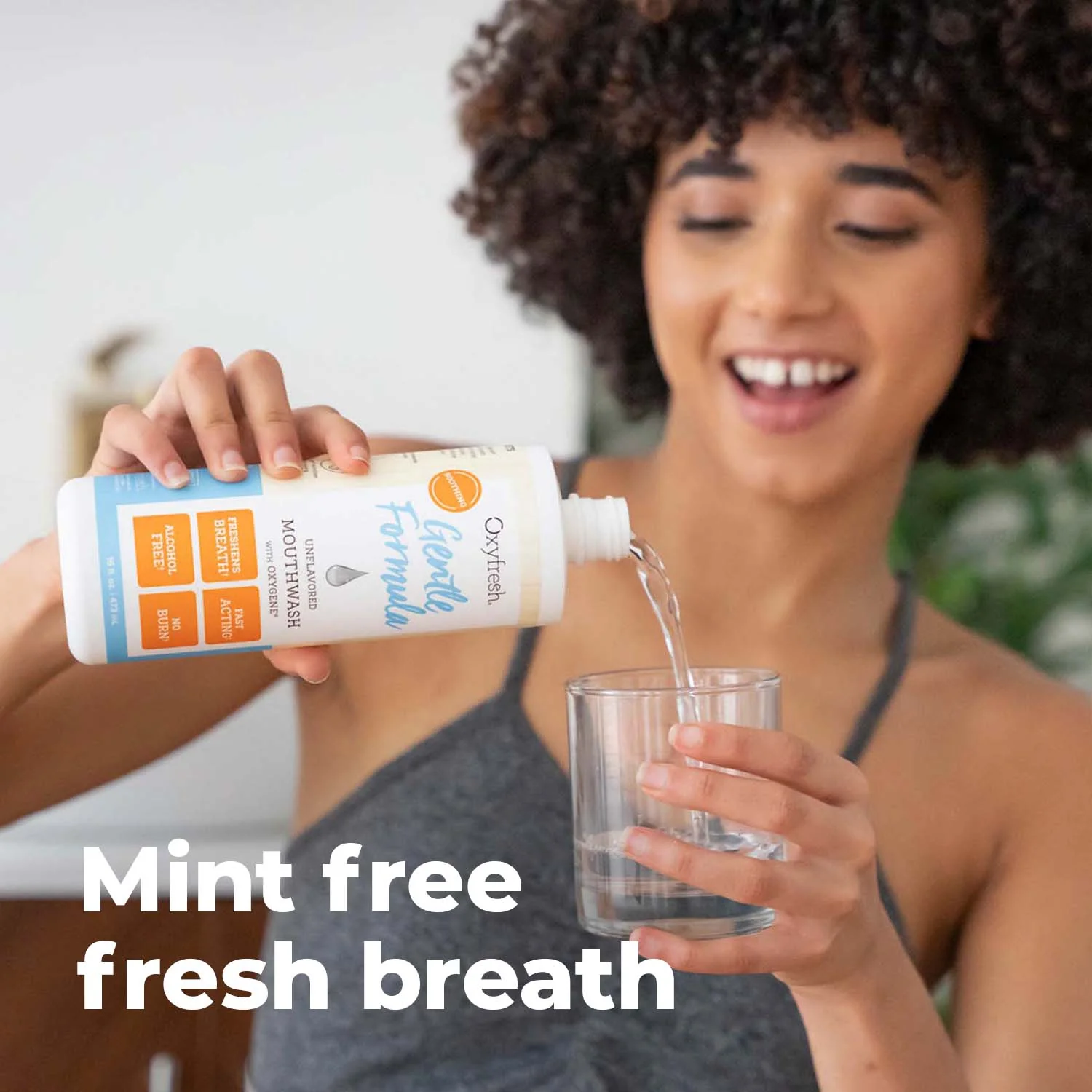 Oxyfresh Gentle Formula maitsestamata suuvesi 473 ml