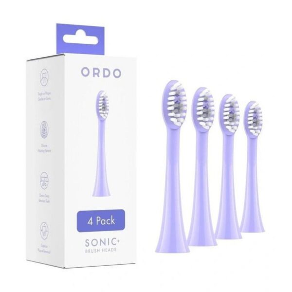 Ordo Sonic+ elektrilise hambaharja otsikud (4tk) – Pearl Violet