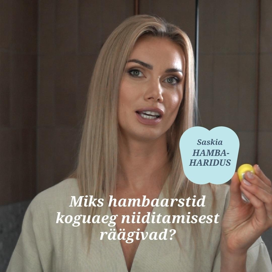 Miks hambaarstid kogu aeg niiditamisest räägivad?