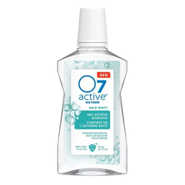 O7 Active hapnikuga rikastatud suuvesi Mild Minty 500ml