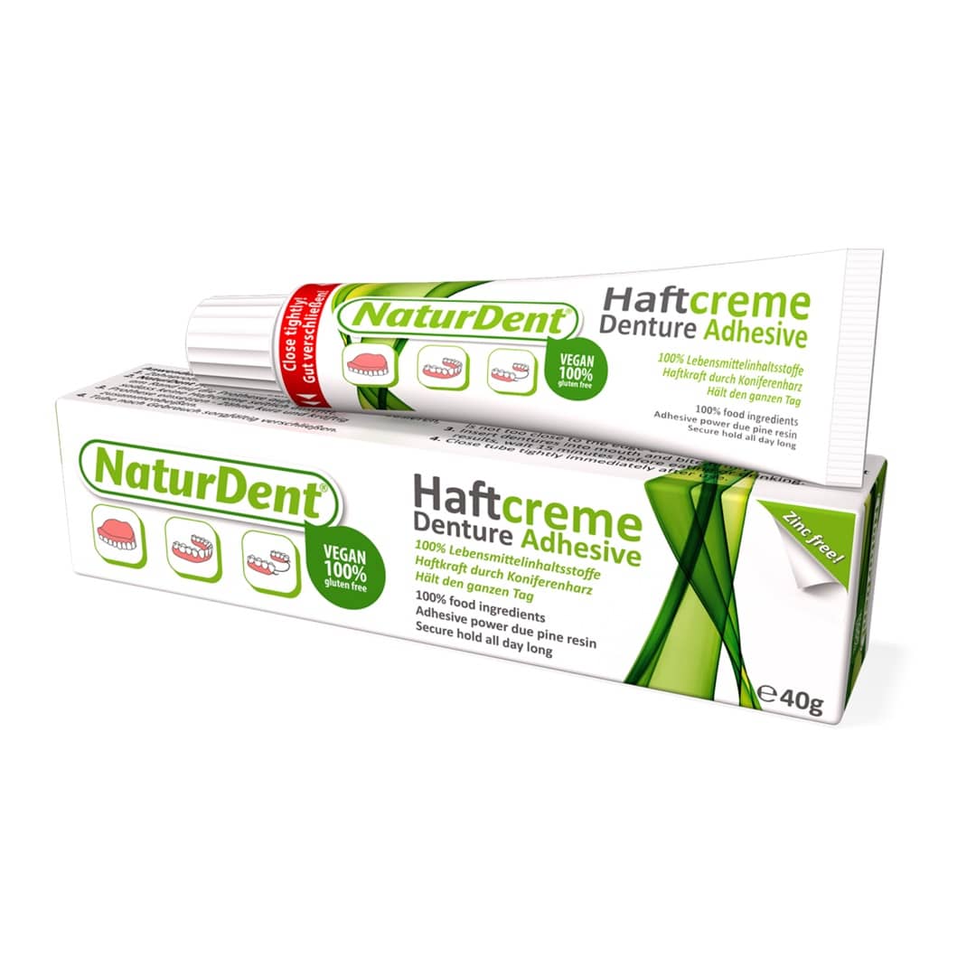 NaturDent натуральный клей для зубных протезов