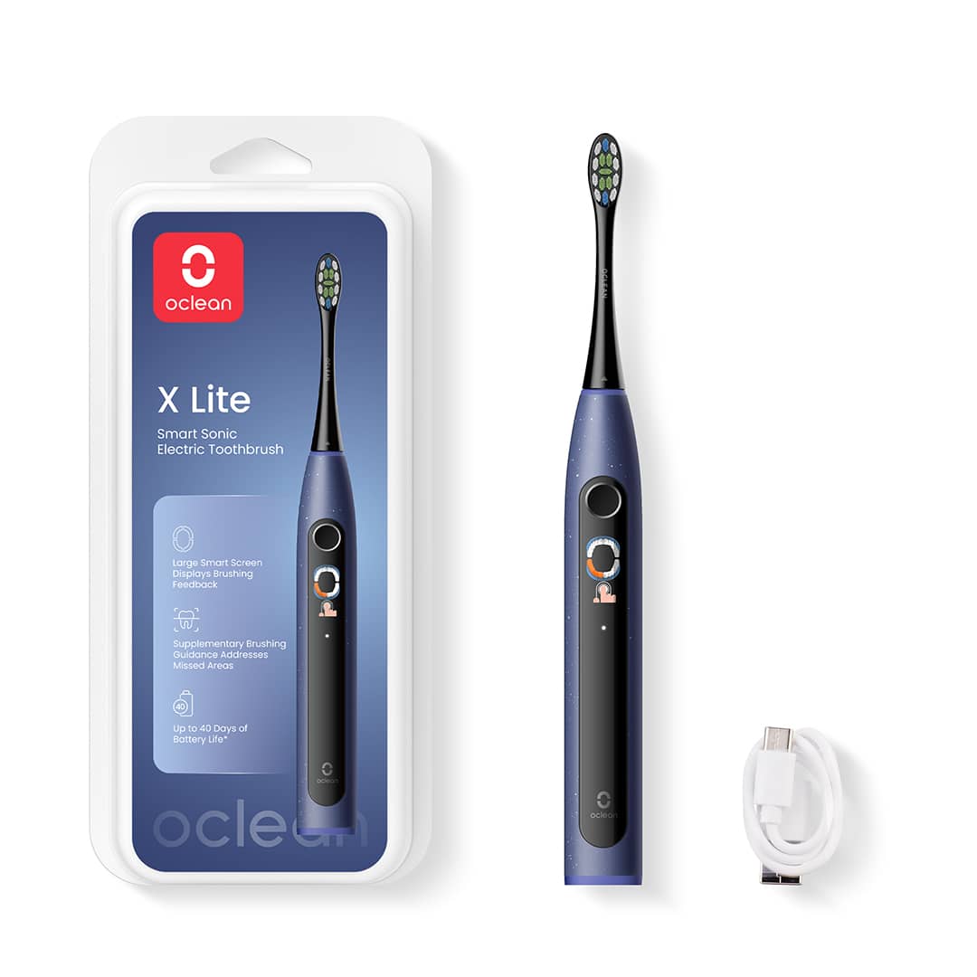 Oclean X Lite Smart Sonic электрическая зубная щетка — синяя