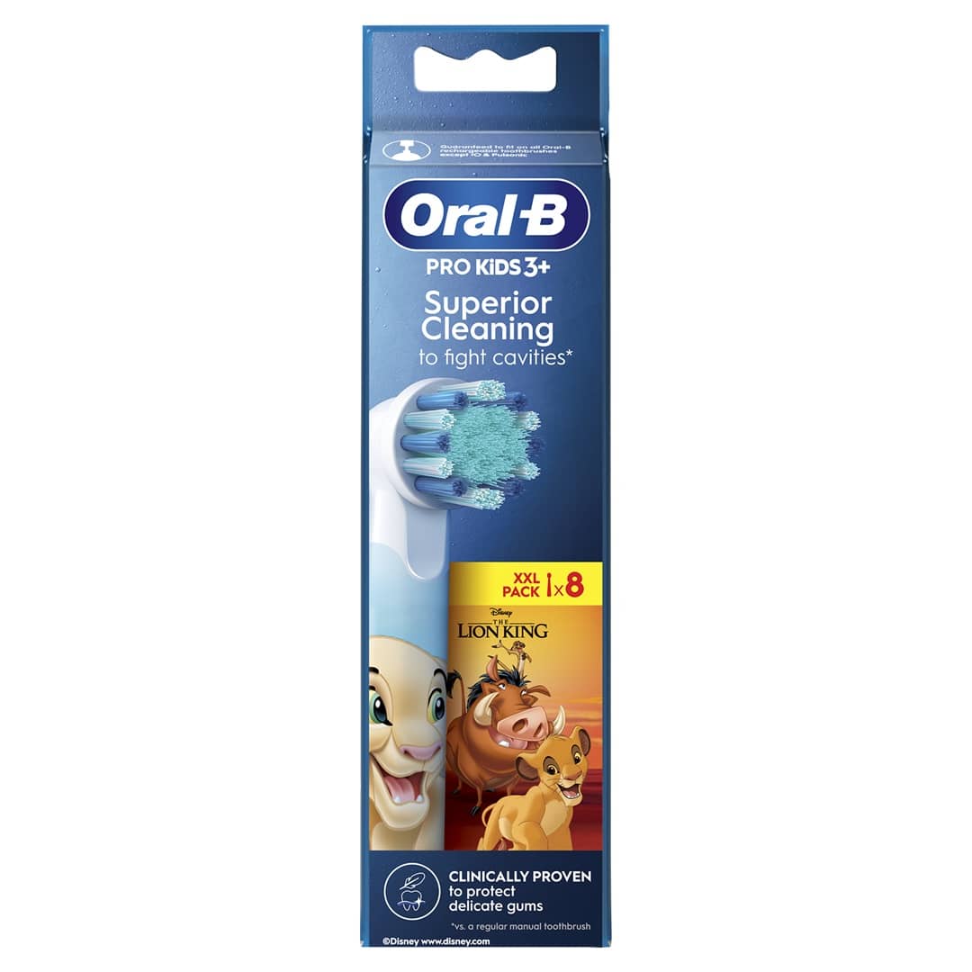 Oral-B hambaharja otsikud Lion King EB10S-8 ülipehmed