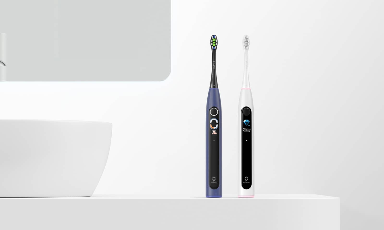 Oclean X Lite Smart Sonic Set- blue - Image 3
