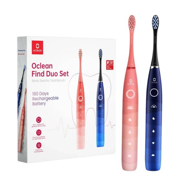 Oclean Find elektriline hambahari Duo Set