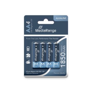 MediaRange patarei AA 4tk