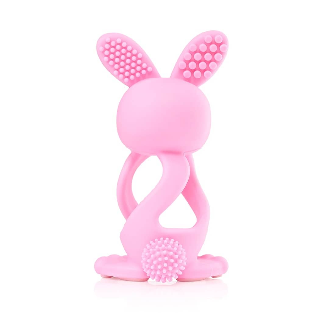 Brush-Baby Bobbie Bunny teether laste näritav mänguasi 0-3a.