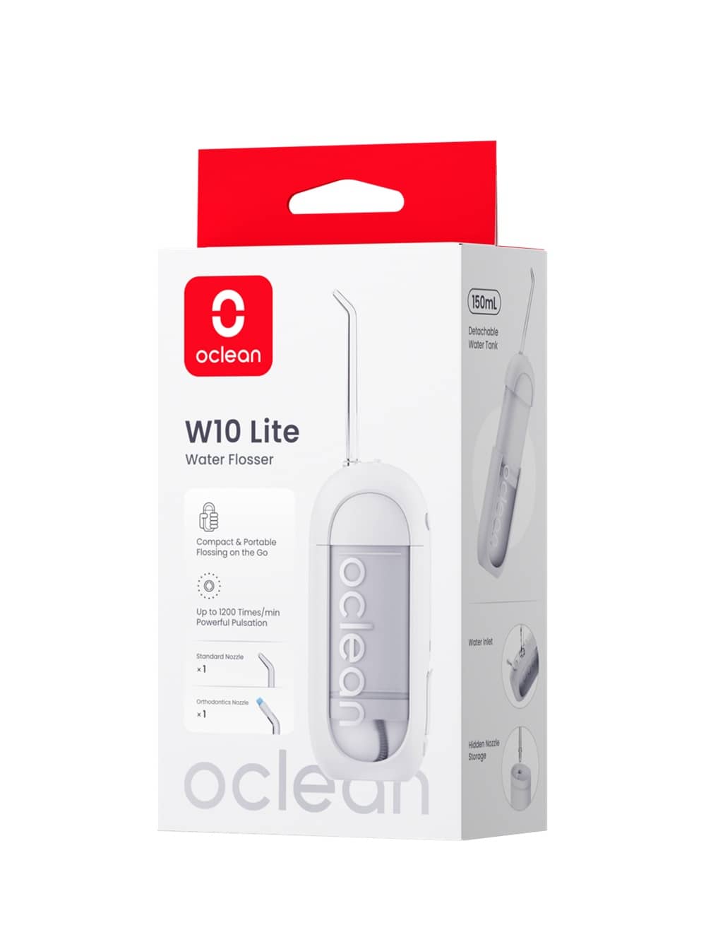 Oclean W10 Lite irrigaator - valge