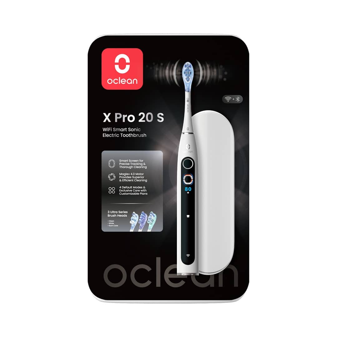 Oclean X Pro 20 Set valge