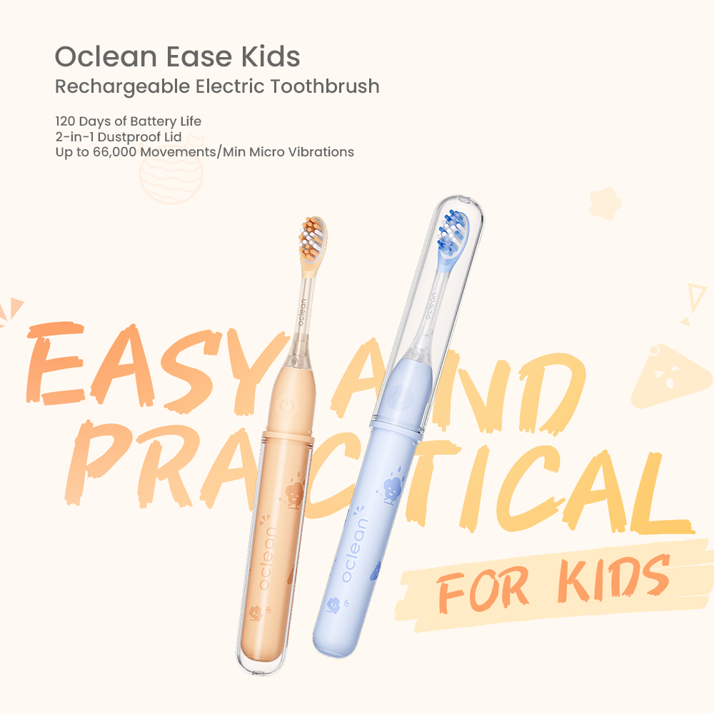 Oclean Ease Kids elektriline hambahari - oranž