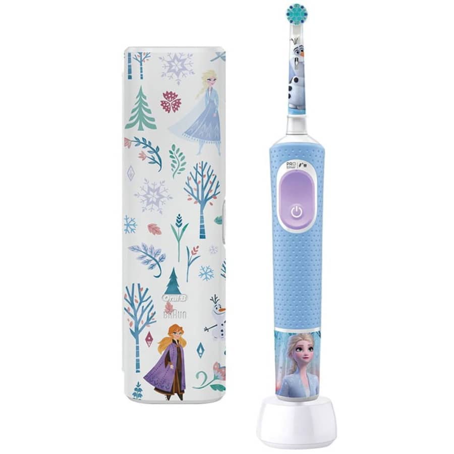 Oral-B электрическая зубная щетка Vitality PRO Kids Frozen и дорожный футляр - Image 2