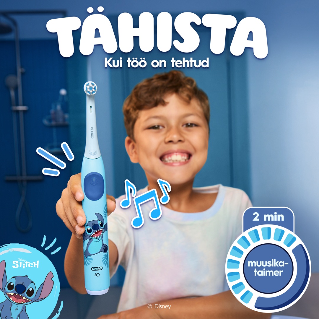 Oral-B iO Kids Stitch elektriline hambahari ja reisikarp - Image 5